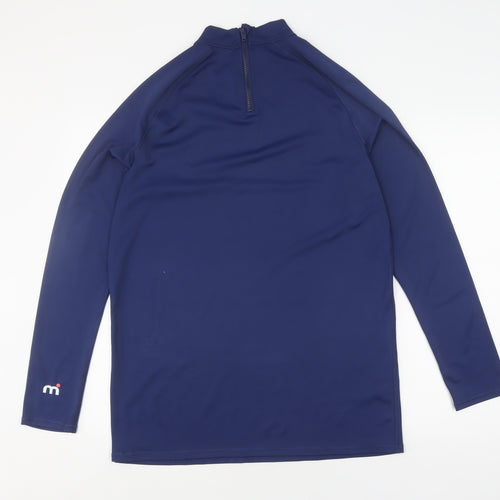 Mistral Men's Blue XL Pullover Long Sleeve Top