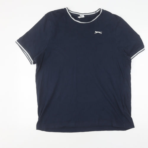 Slazenger Men's XL Blue Crew Neck T-Shirt
