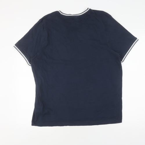Slazenger Men's XL Blue Crew Neck T-Shirt