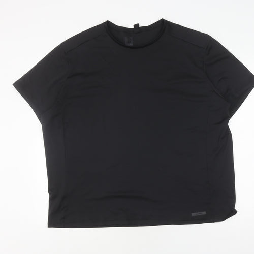Decathlon Men's Black 3XL T-Shirt for Gym & Training