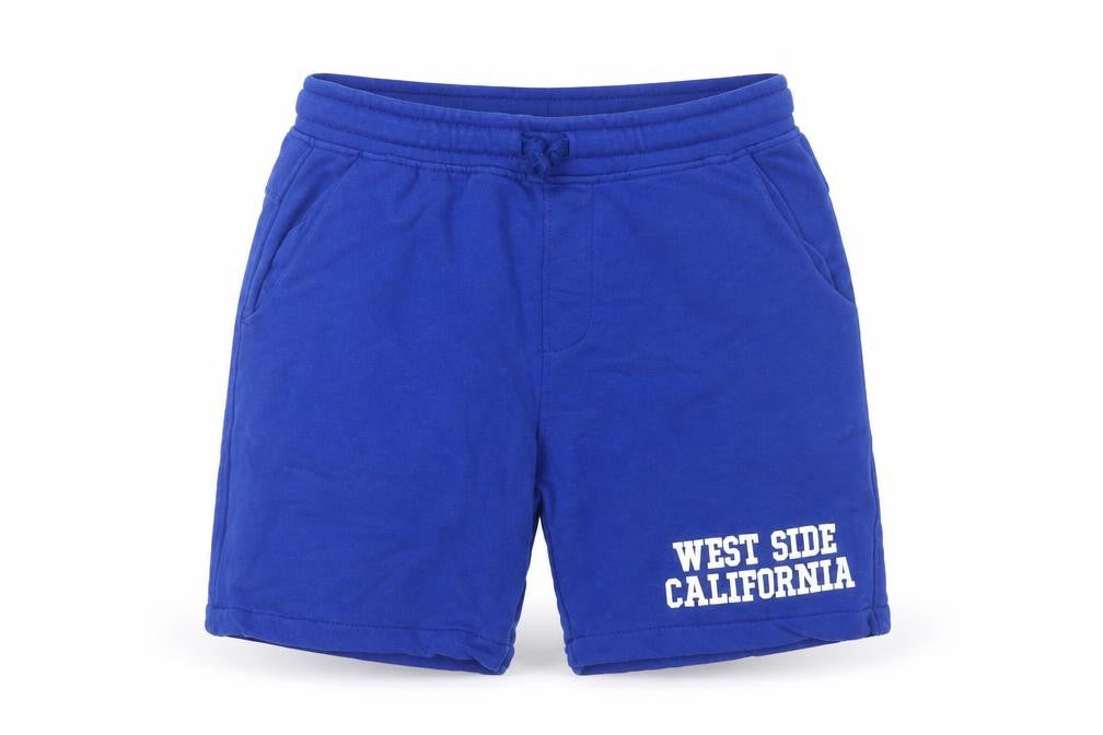 Zara Boys Blue Sweat Shorts Size 11 Years Elastic Waist