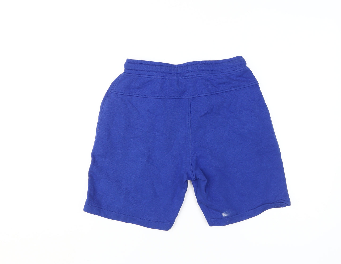 Zara Boys Blue Sweat Shorts Size 11 Years Elastic Waist