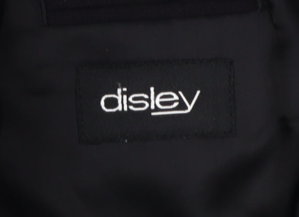 Disley Men's Black Wool Blazer, Size 42 Long Jacket