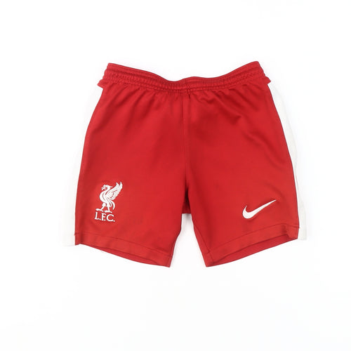 Nike Boys Red XS Athletic Football Shorts