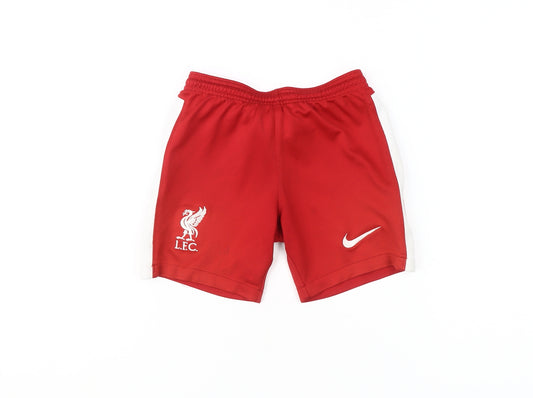 Nike Boys Red XS Athletic Football Shorts