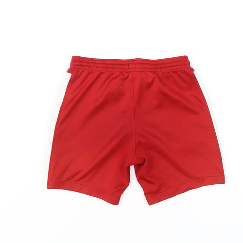 Nike Boys Red XS Athletic Football Shorts