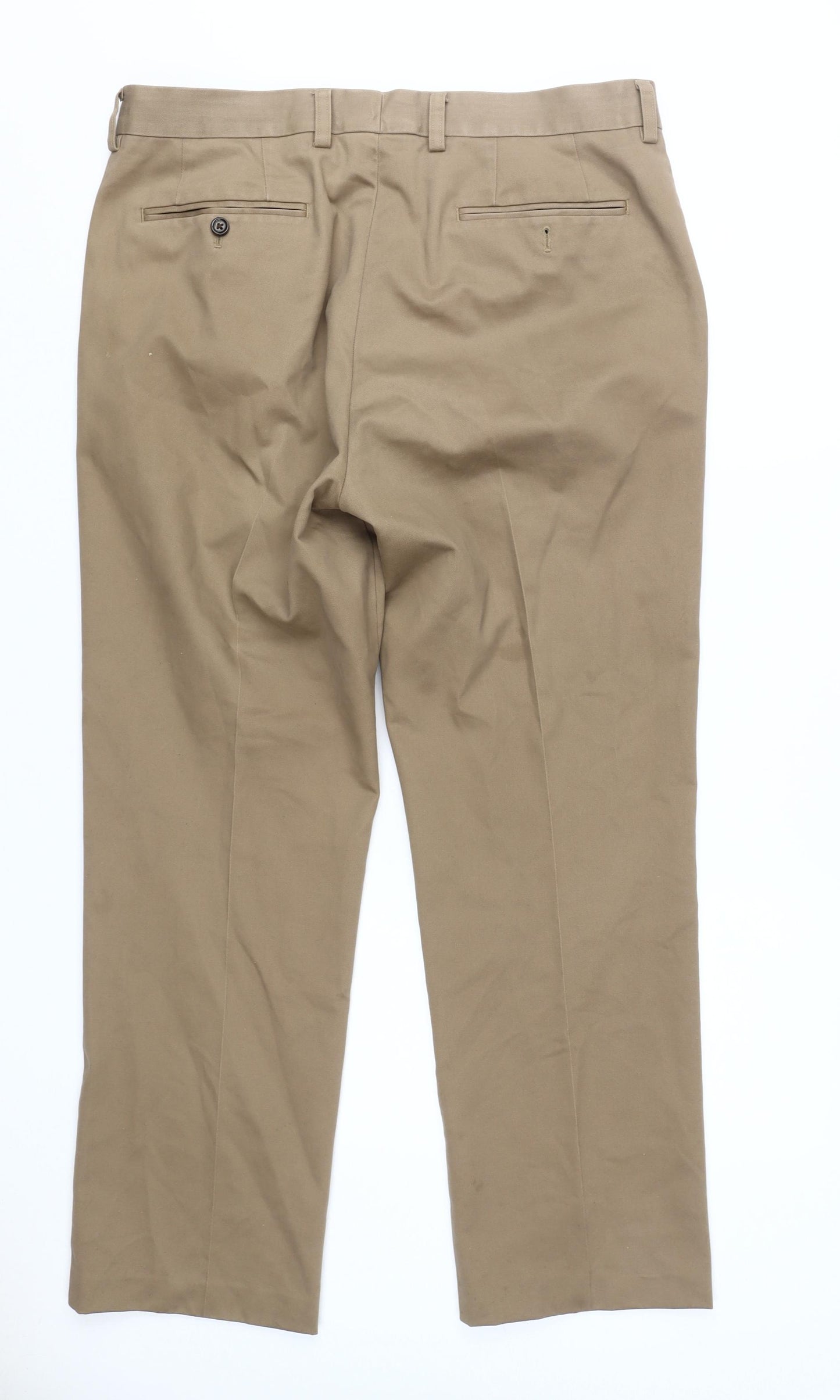Charles Tyrwhitt Men's Beige Chino Trousers, Size 36
