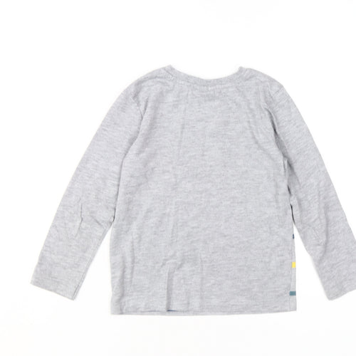 Looney Tunes Boys Grey Long Sleeve T-Shirt 4-5Y Pullover