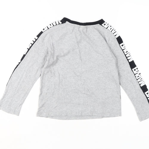 Marvel Boys Grey Avengers Long Sleeve T-Shirt 7-8 Years