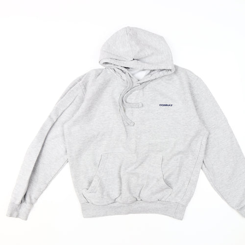 Donnay Men's Grey Pullover Hoodie M Size