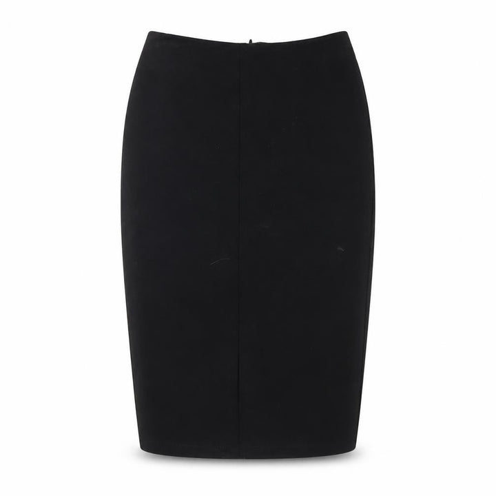 Mango Women's Black Pencil Skirt, Size S, Knee Length