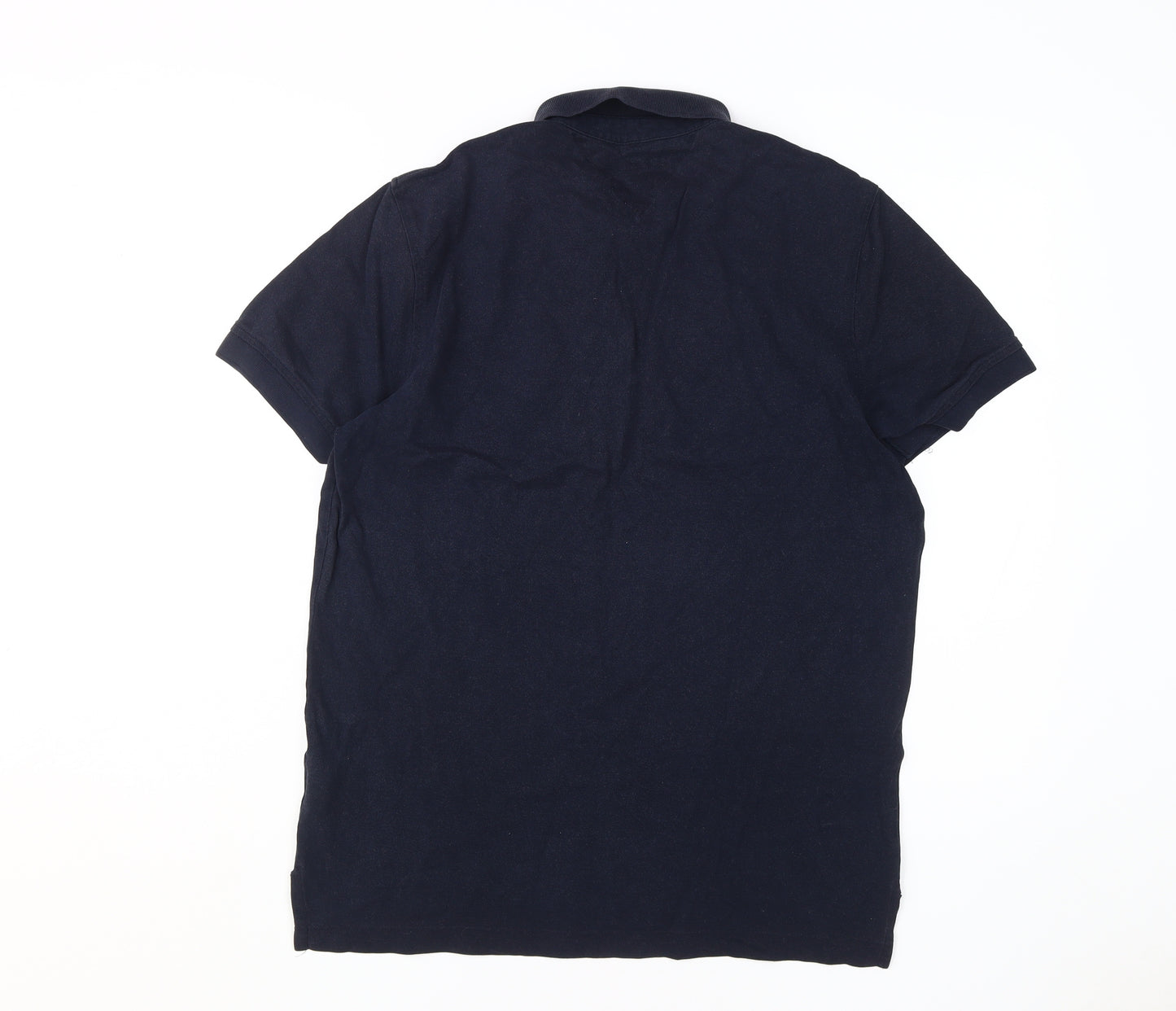 Tommy Hilfiger Black Regular Fit Men's Polo Shirt M