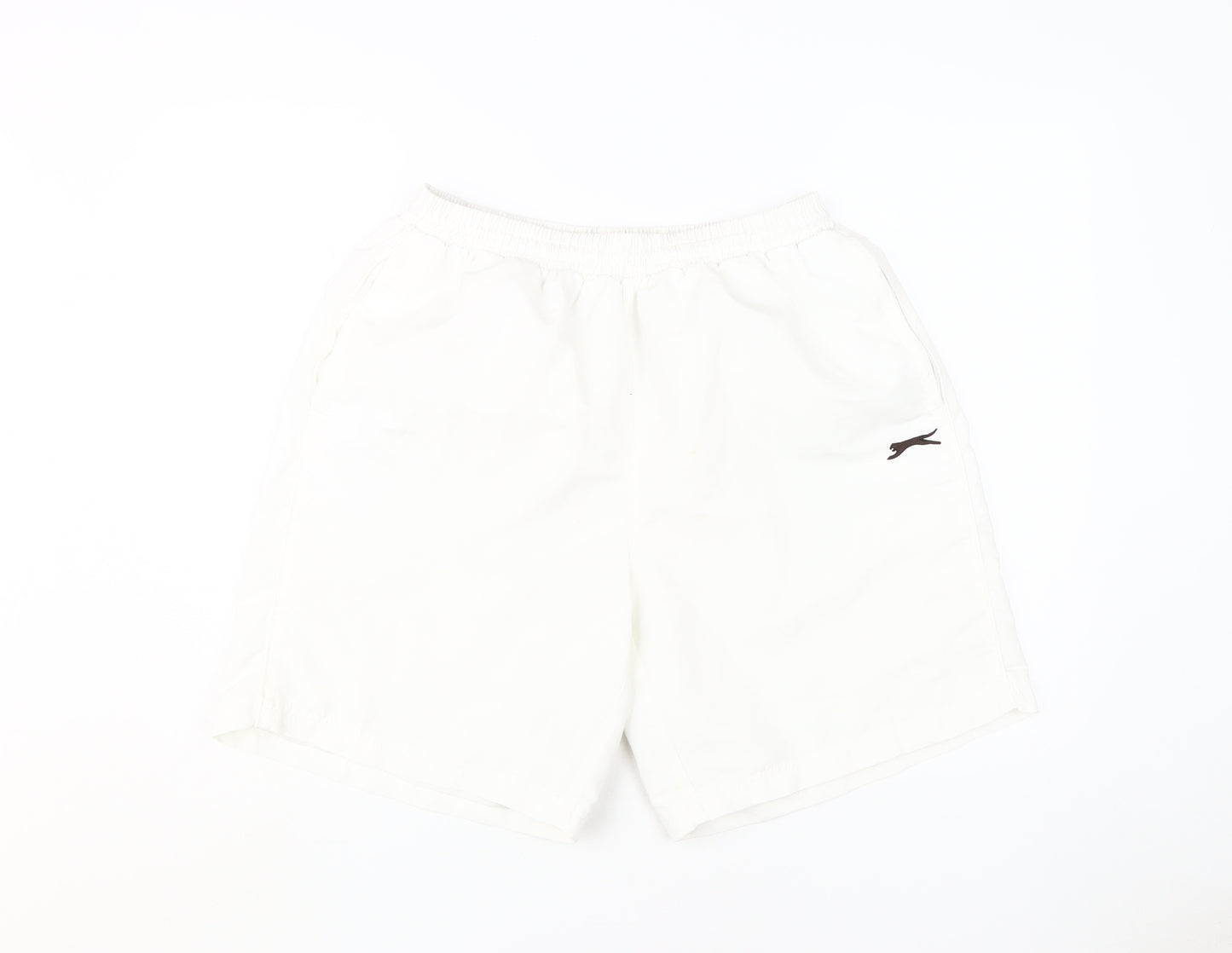 Slazenger Men's White Sports Shorts XL