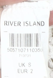 River Island White Camisole Small Women's Tank