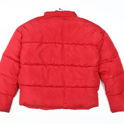 PrettyLittleThing Women's Red XS Puffer Jacket