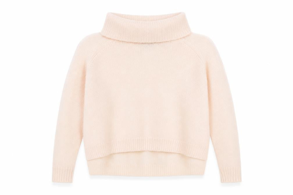 Front view of River Island Women's Ivory Mohair jumper, size 10