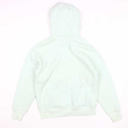 Zara Men's White Pullover Hoodie, Size S