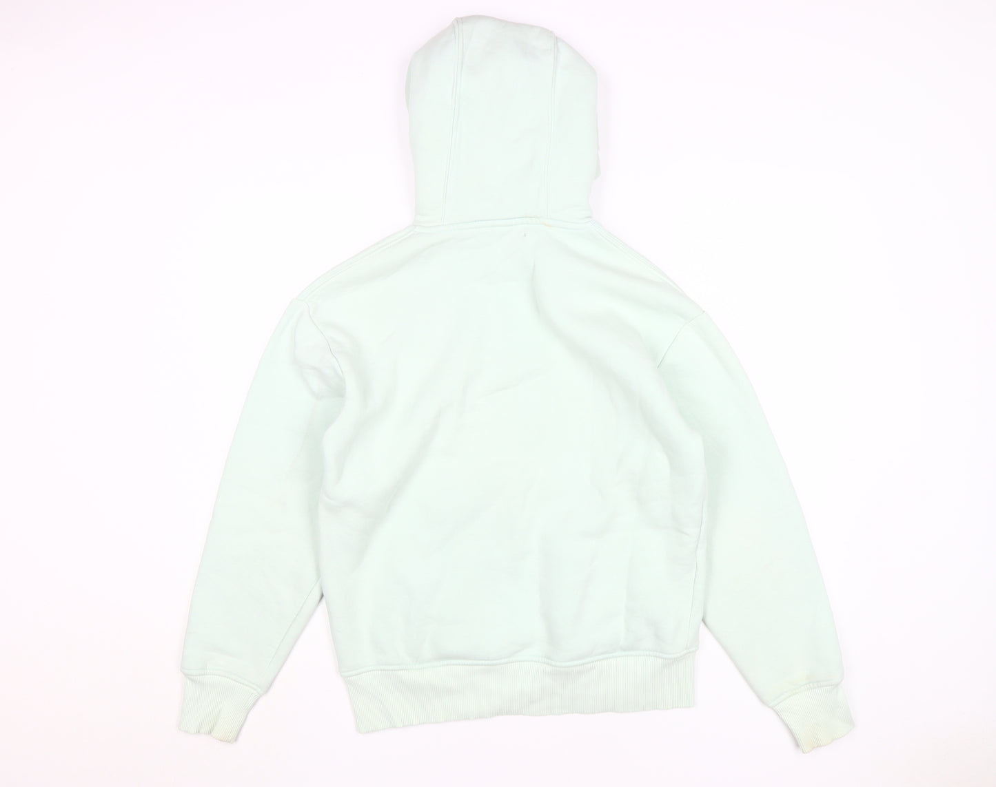 Zara Men's White Pullover Hoodie, Size S