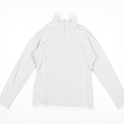 Mountain Warehouse Women’s Grey Pullover Sweatshirt, Size 8