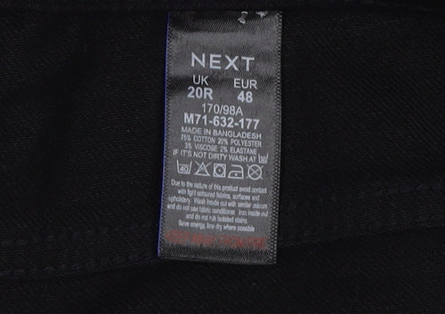 Next Women's Black Skinny Jeans Size 20