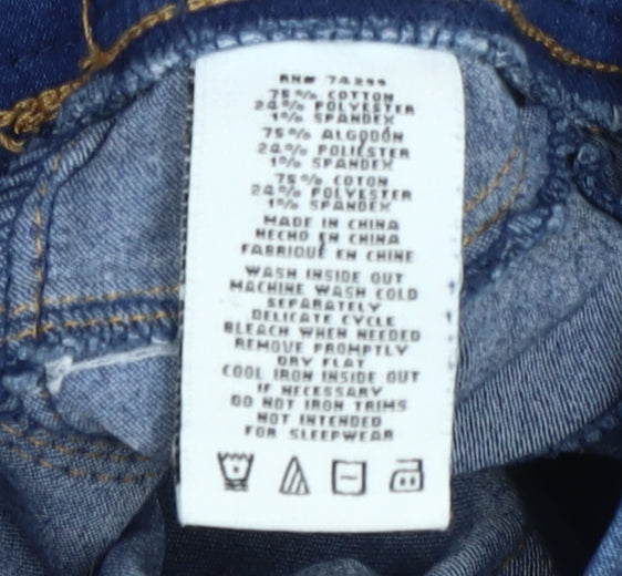 DKNY Girls Blue Skinny Jeans 10 Years