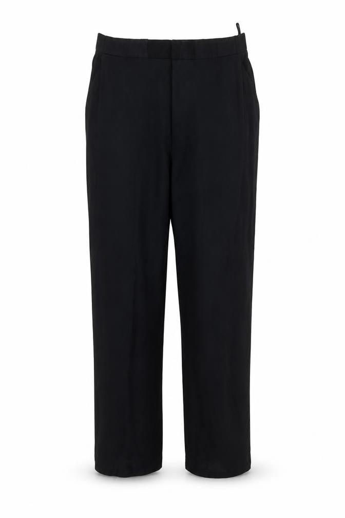 Front view of Jaeger women’s black regular trousers 26 formal