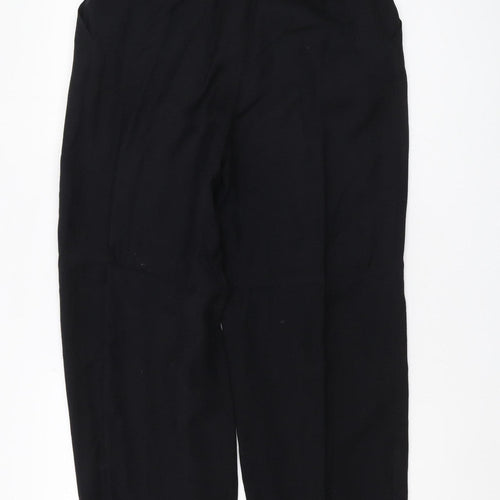 Jaeger Men's Black Regular Trousers 26 Formal