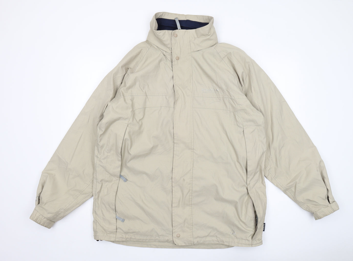 Regatta Men's Beige Waterproof Rain Jacket L