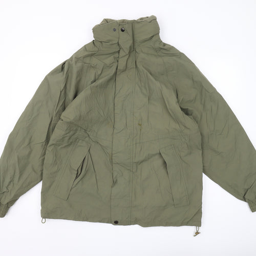 Baratec Men's Green Windbreaker Jacket L
