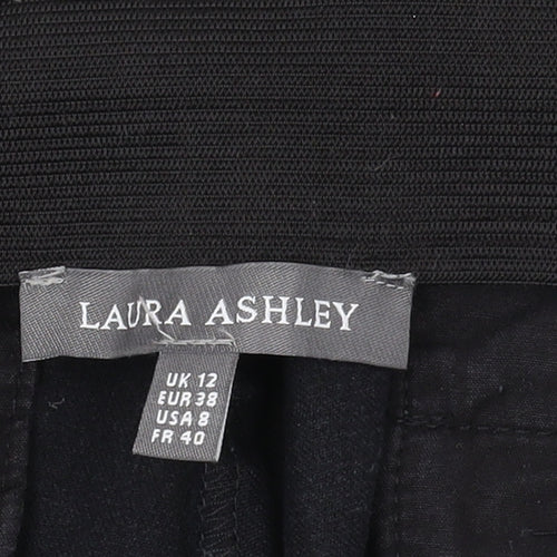 Laura Ashley Women's Black Skinny Jeans, Size 12, Slim Fit