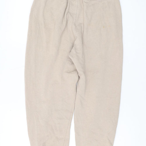 H&M Girls Beige Jogger Trousers 13-14 Years NASA Theme