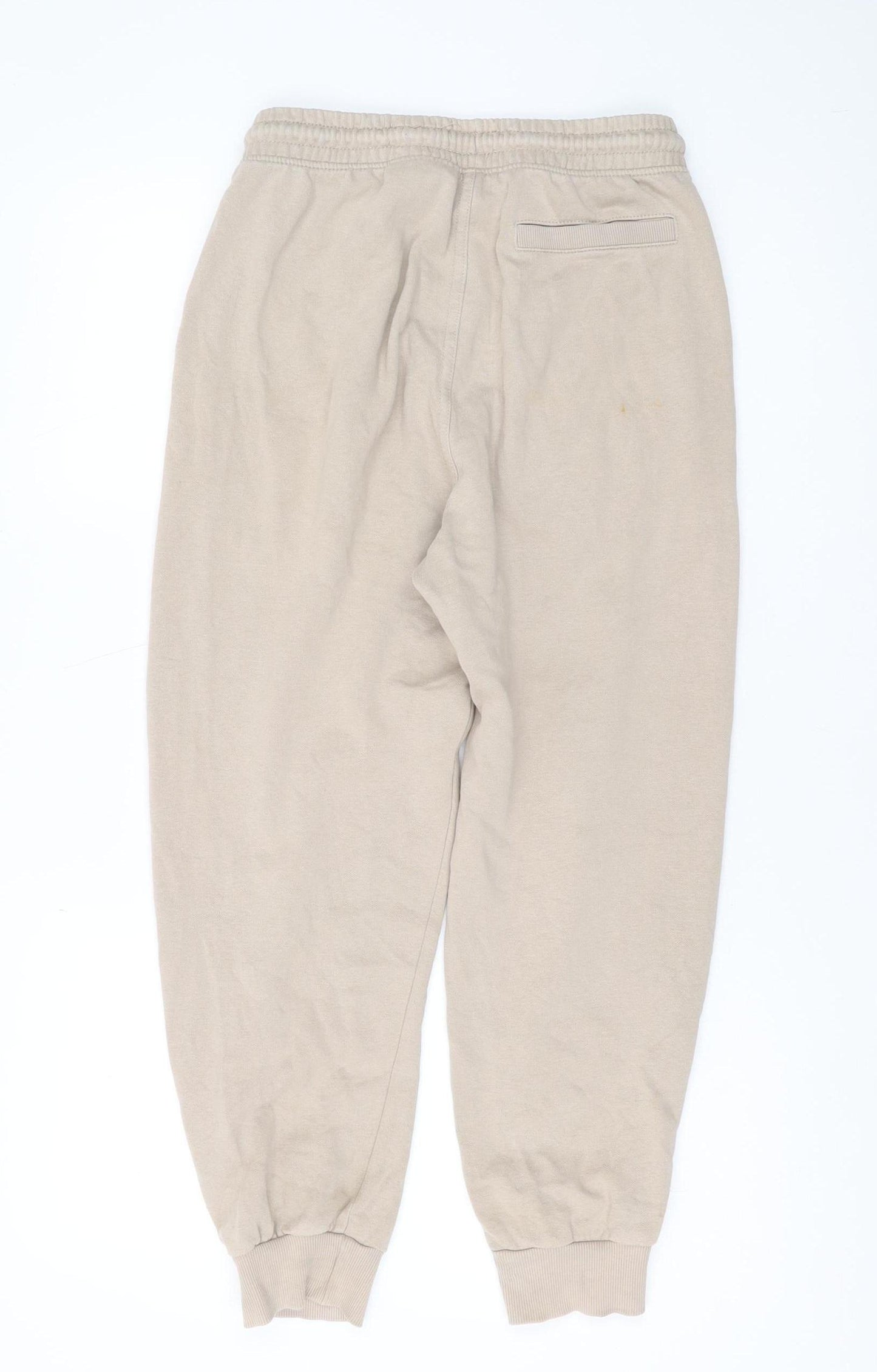 H&M Girls Beige Jogger Trousers 13-14 Years NASA Theme