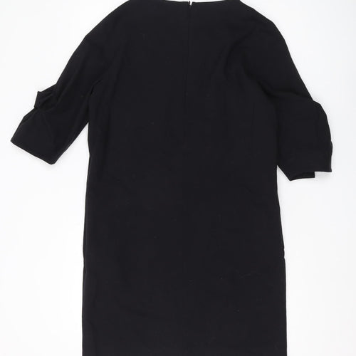 COS Women's Black Wool Sheath Dress, Size 10