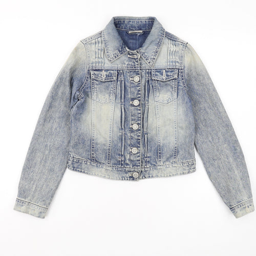 Next Girls Blue Denim Jacket 11 Years