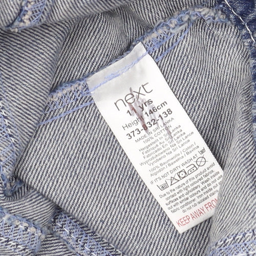 Next Girls Blue Denim Jacket 11 Years