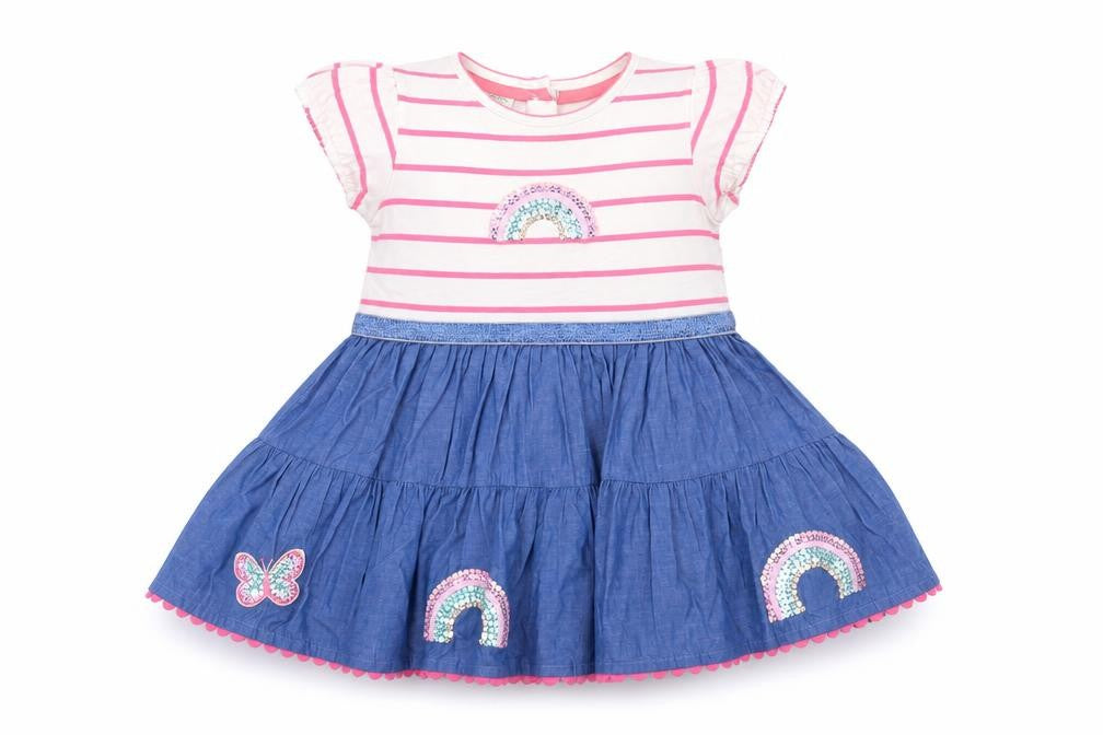 Monsoon Girls' Multicoloured Fit & Flare Dress 9-12M