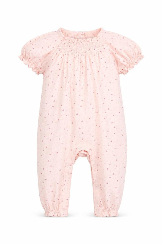 The Little White Company Pink Newborn Babygrow - Unisex