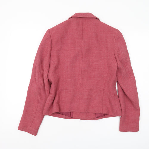 Marks and Spencer Women's Pink Blazer Size 12