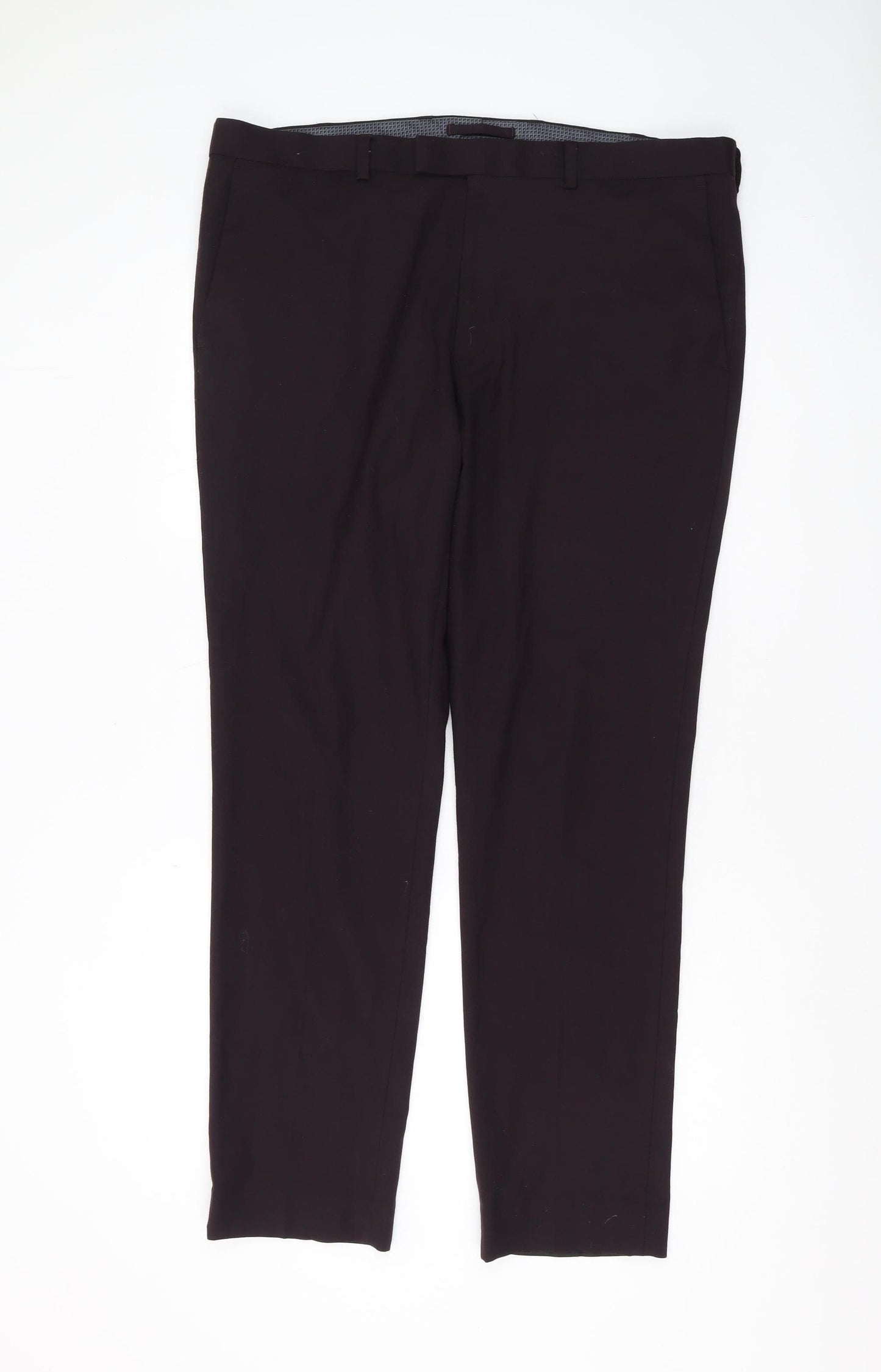 Marks and Spencer Men's Black Slim Trousers Size 38