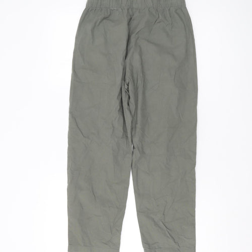 Uniqlo Women's Green Trousers S - Casual Cotton