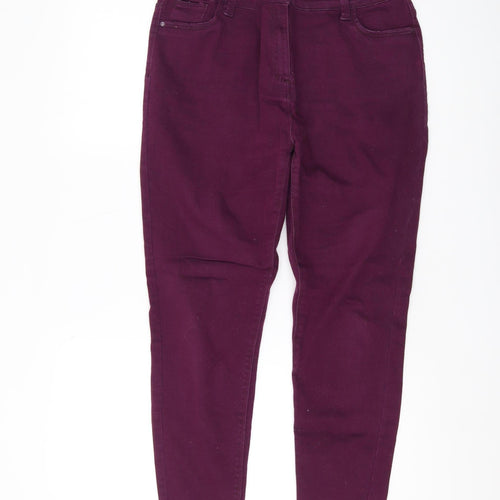 Simply Be Women's Purple Jegging Size 14S Slim Fit