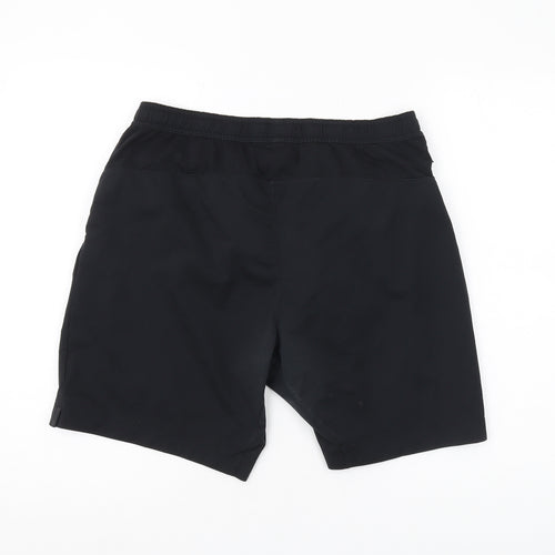 UNIQLO Men's Black Athletic Shorts L Quick Dry