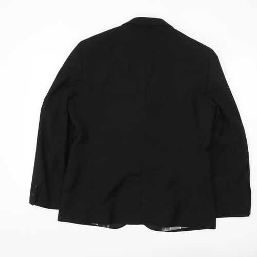 Harry Brown London Men's Black 42S Formal Tuxedo Blazer