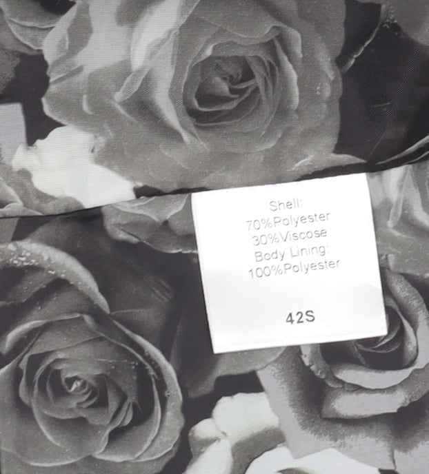 Harry Brown Men's Black Slim Waistcoat 42S