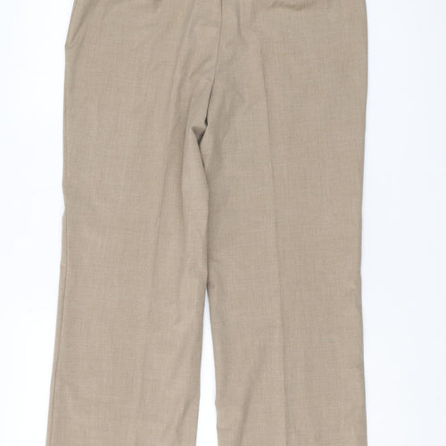 Marks and Spencer Beige Women's Trouser Size 12