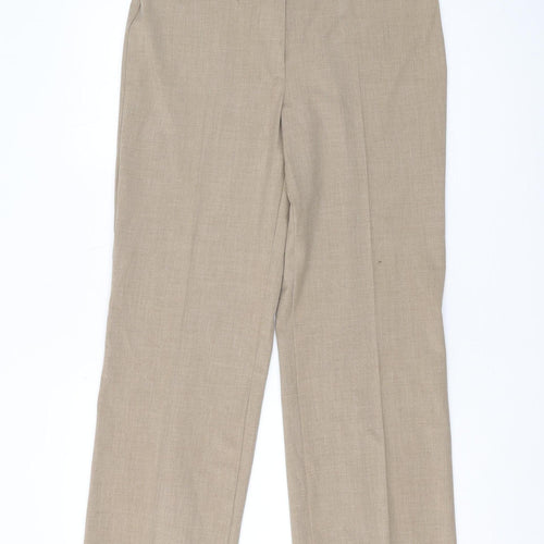 Marks and Spencer Beige Women's Trouser Size 12