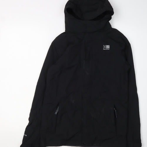 Karrimor Boys Black Waterproof Hooded Jacket 13 Years