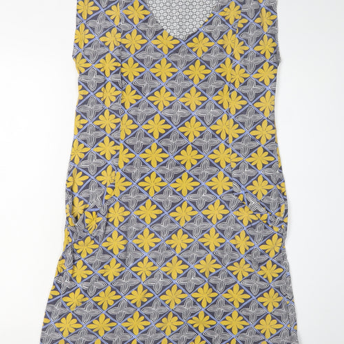 White Stuff Women's Multicoloured Shift Dress, Size 10