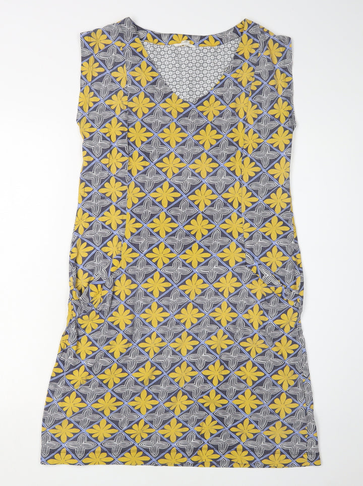 White Stuff Women's Multicoloured Shift Dress, Size 10