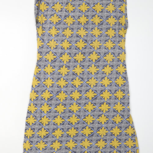 White Stuff Women's Multicoloured Shift Dress, Size 10